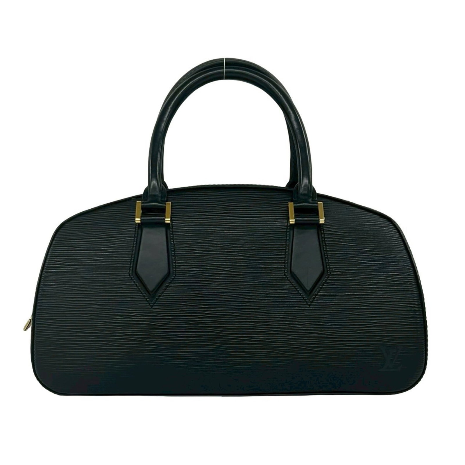 Louis Vuitton Boston Handbag Leather: Louis Vuitton Boston Handbag Leather Black Louis Vuitton Boston Handbag Leather measures 18cm x 31cm x 10cm. This classic bag features high-quality leather construction and a timeless design that has 