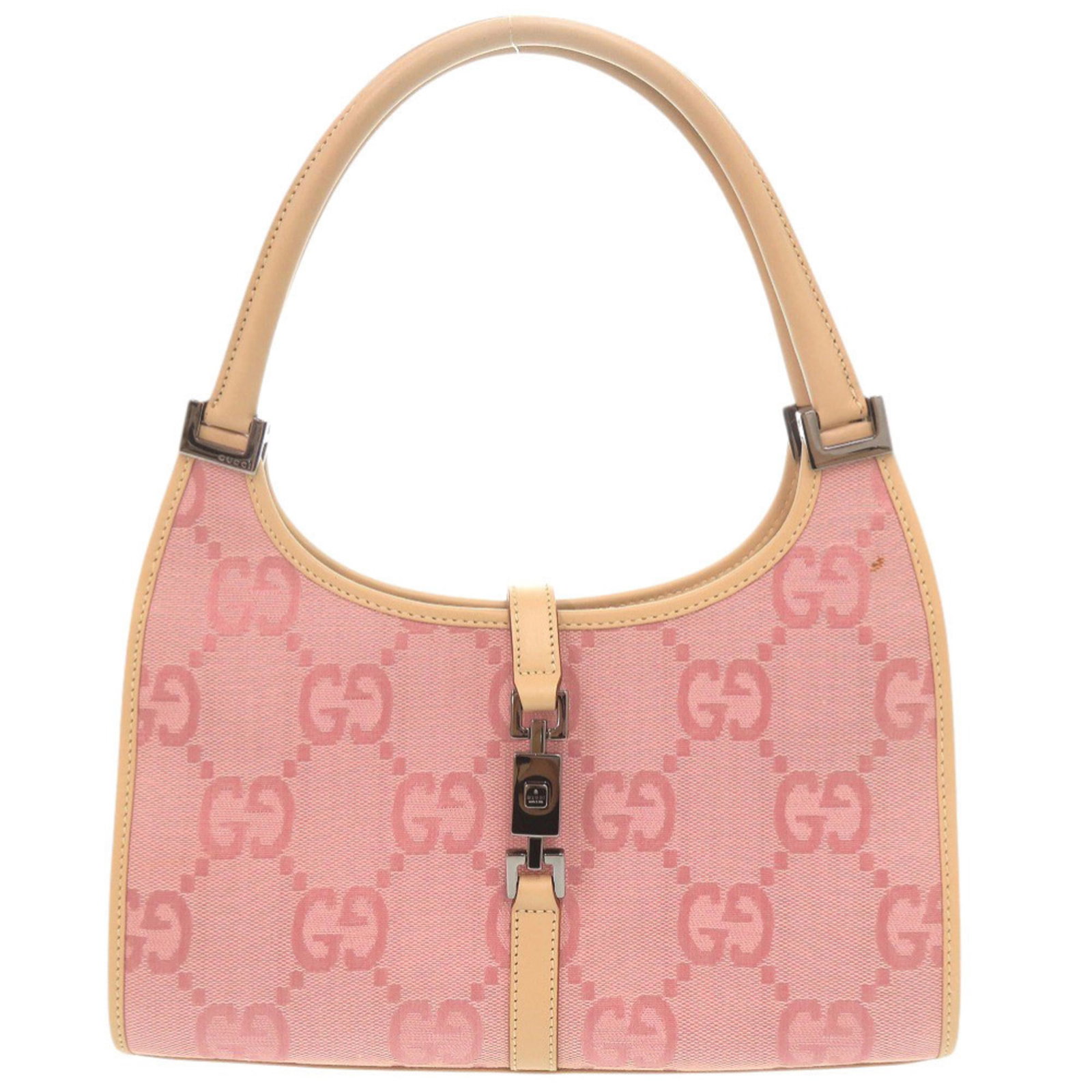 Gucci Handbag Shoulder Bag Gg Canvas Leather: Gucci Handbag Shoulder Bag Gg Canvas Leather Gucci's iconic GG canvas leather shoulder bag boasts a timeless design with clean lines and classic proportions. Made from high-quality materials, this bei