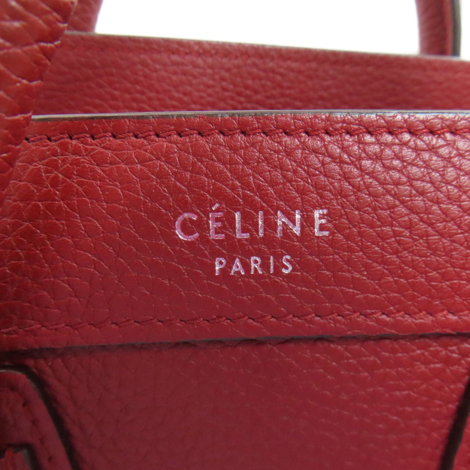 Handbag Celine Leather - 11