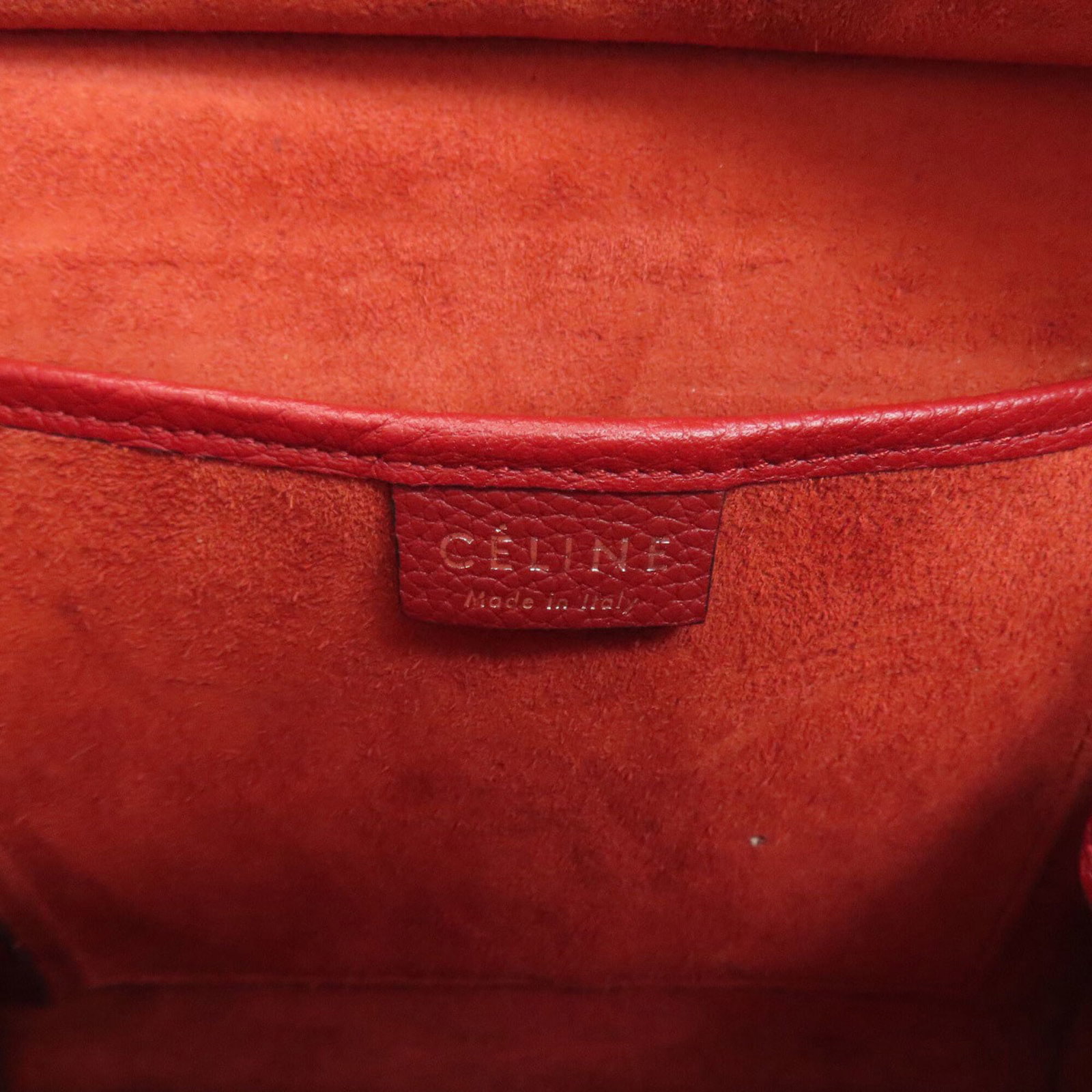 Handbag Celine Leather - 6