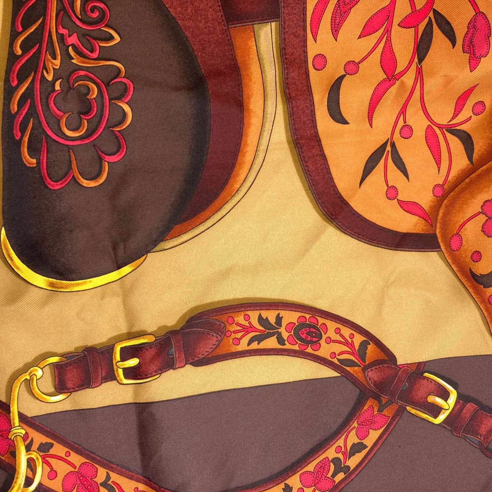 Hermes Silk Scarf - 9
