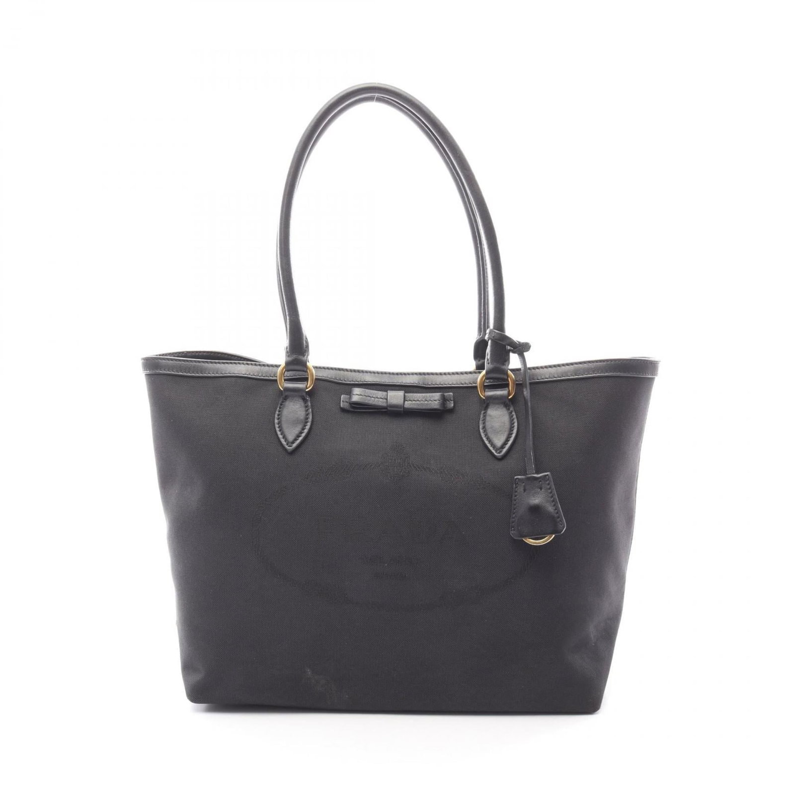 Canvas Leather Prada Bag Tote: Canvas Leather Prada Bag Tote Canvas Leather Prada Bag Tote - A sleek and sophisticated black tote bag made from high-quality canvas and leather, featuring a classic design that exudes timeless elegan