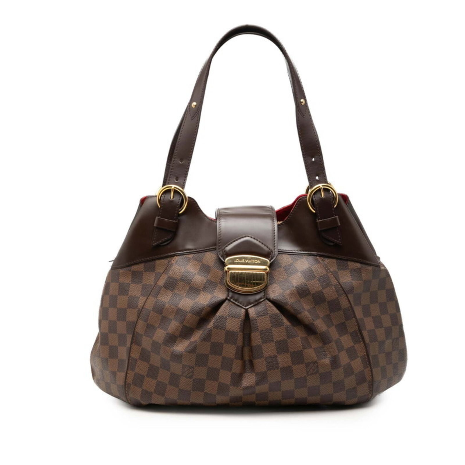 Louis Vuitton Shoulder Bag Tote Bag Pvc Leather: Louis Vuitton Shoulder Bag Tote Bag Pvc Leather Brown Louis Vuitton Shoulder Bag Tote Bag Made from PVC and Leather, Measuring 31cm x 43cm x 15cm. This stylish shoulder bag features a unique combinati