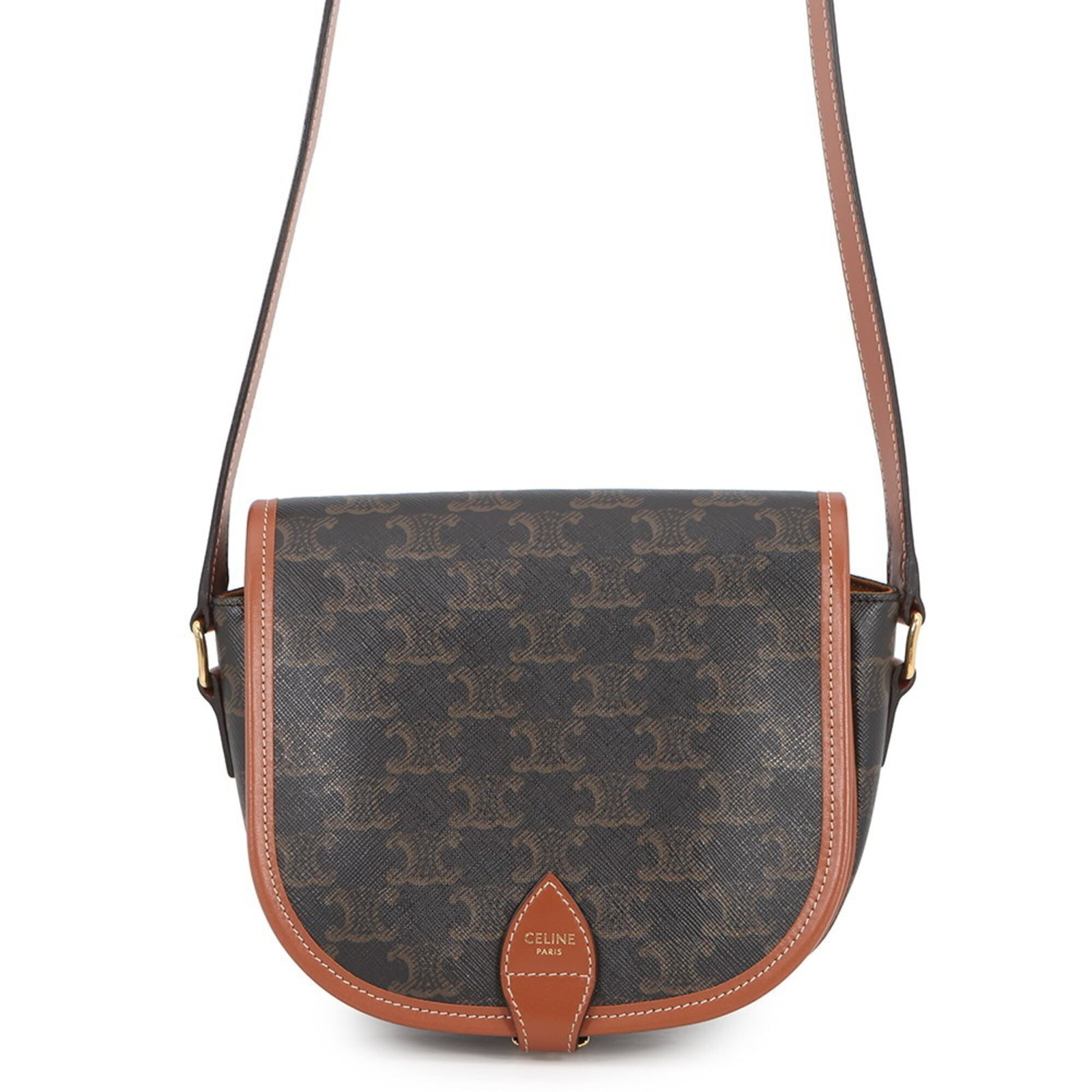 Celine Handbag Shoulder Bag Pvc Leather: Celine Handbag Shoulder Bag Pvc Leather Celine's PVC Leather Shoulder Bag boasts a sleek, sophisticated design with a sturdy 17.5cm x 18cm x 8.5cm structure. Made from high-quality materials, the bag 