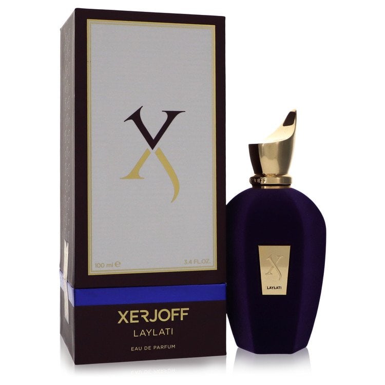 Xerjoff Laylati by Xerjoff Eau De Parfum Spray (Unisex) 3.4 oz: Xerjoff Laylati by Xerjoff Eau De Parfum Spray (Unisex) 3.4 oz Woody and slightly sweet, Xerjoff Laylati eau de parfum spray offers a refreshing blend of green top notes that brighten the senses. Dark
