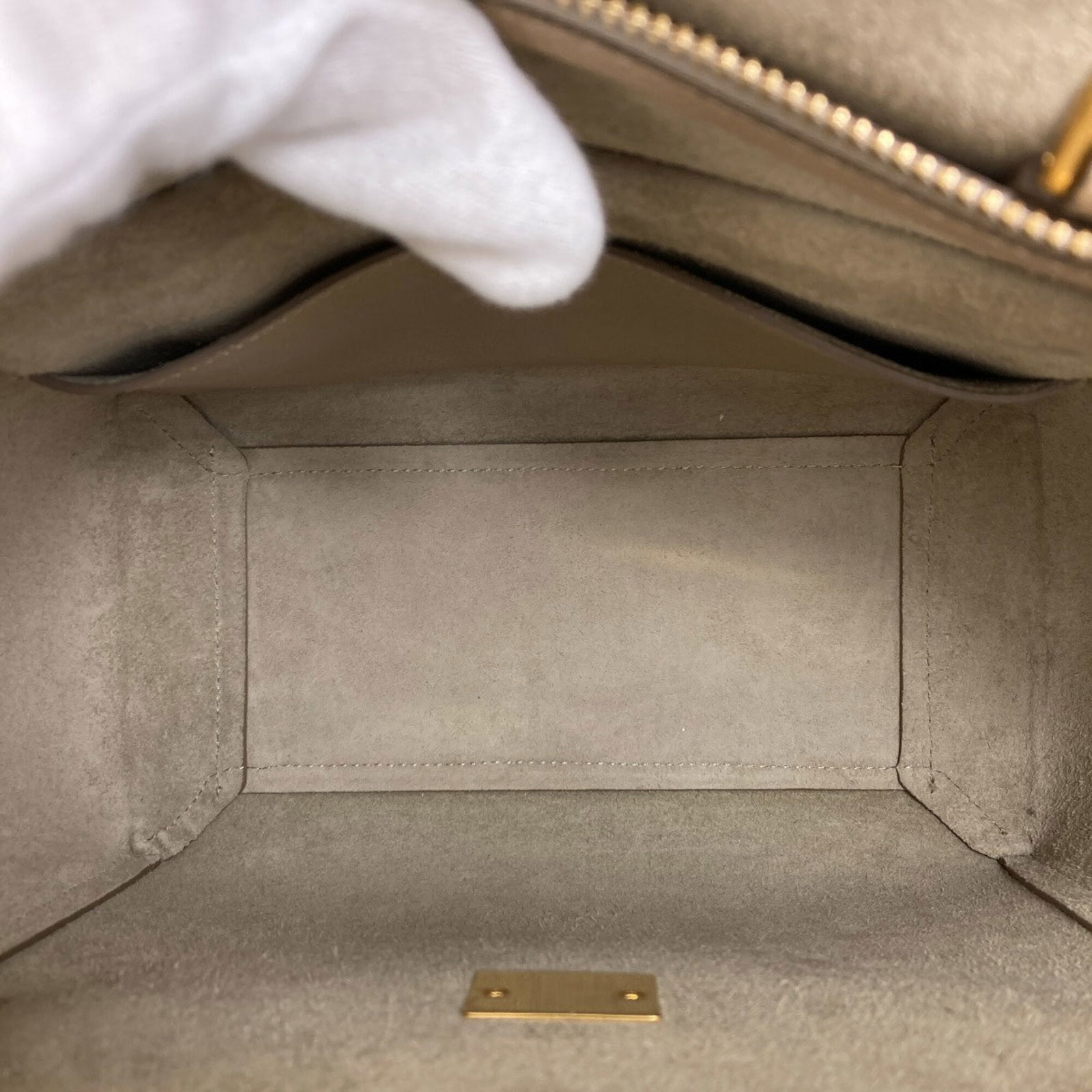 Handbag Celine Leather - 5
