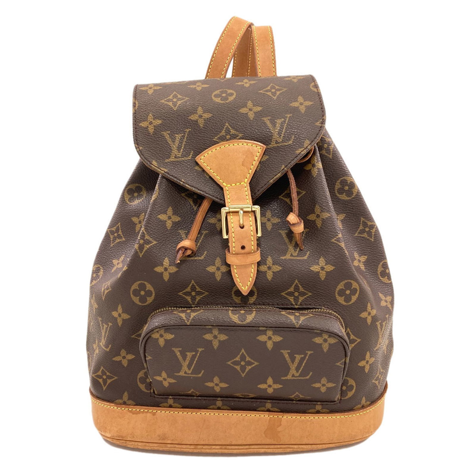Women's Louis Vuitton Monogram Canvas M51136 Backpack Middle Daypack: Women's Louis Vuitton Monogram Canvas M51136 Backpack Middle Daypack Women's Louis Vuitton Monogram Canvas M51136 Backpack Middle Daypack. This classic backpack features the iconic Louis Vuitton monog