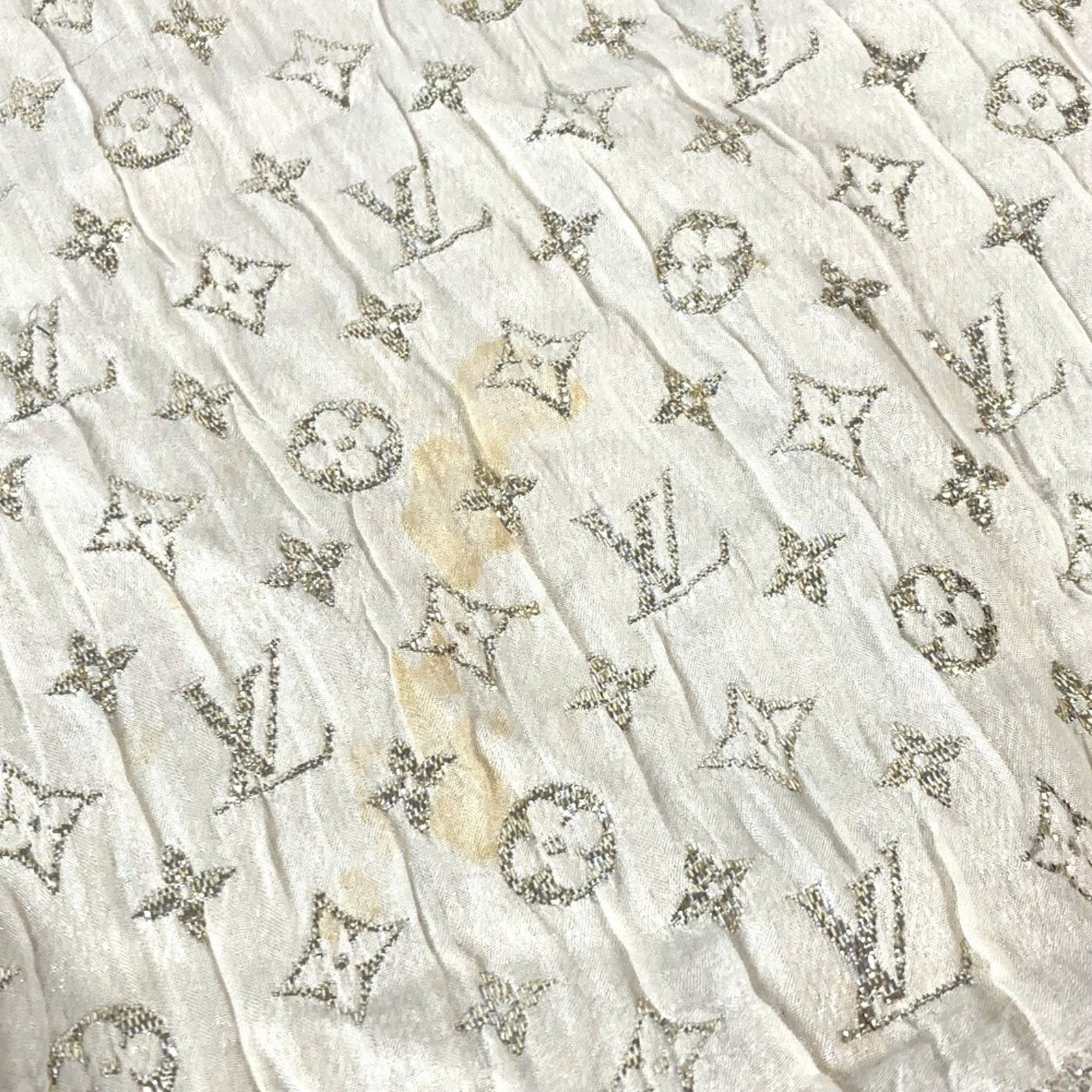 Louis Vuitton shawl silk polyester - 4