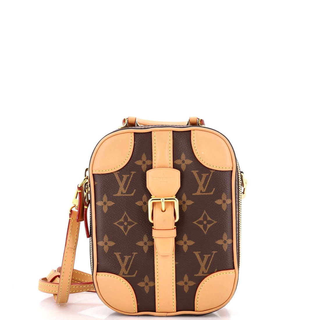 Louis Vuitton Valisette Verticale Bag Monogram Canvas: Louis Vuitton Valisette Verticale Bag Monogram Canvas The Louis Vuitton Valisette Verticale Bag Monogram Canvas boasts a classic cross body design, featuring the iconic monogram canvas exterior in