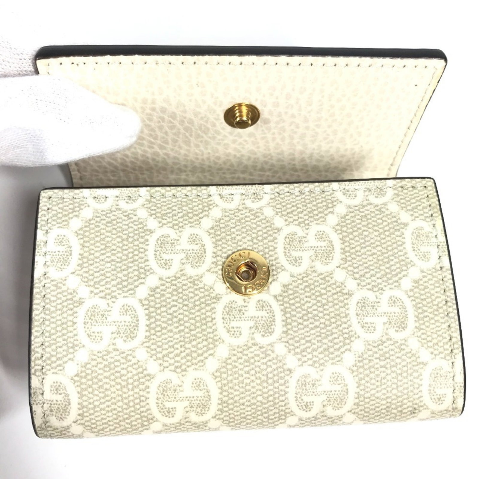 PVC Leather Gucci Keycase - 8