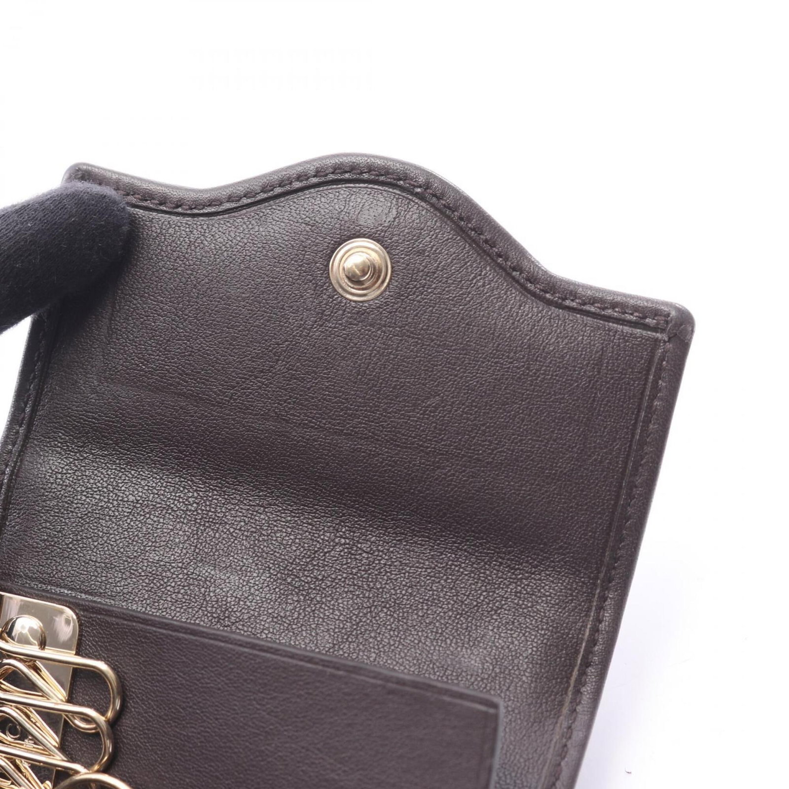 Gucci Keycase Canvas Leather - 6