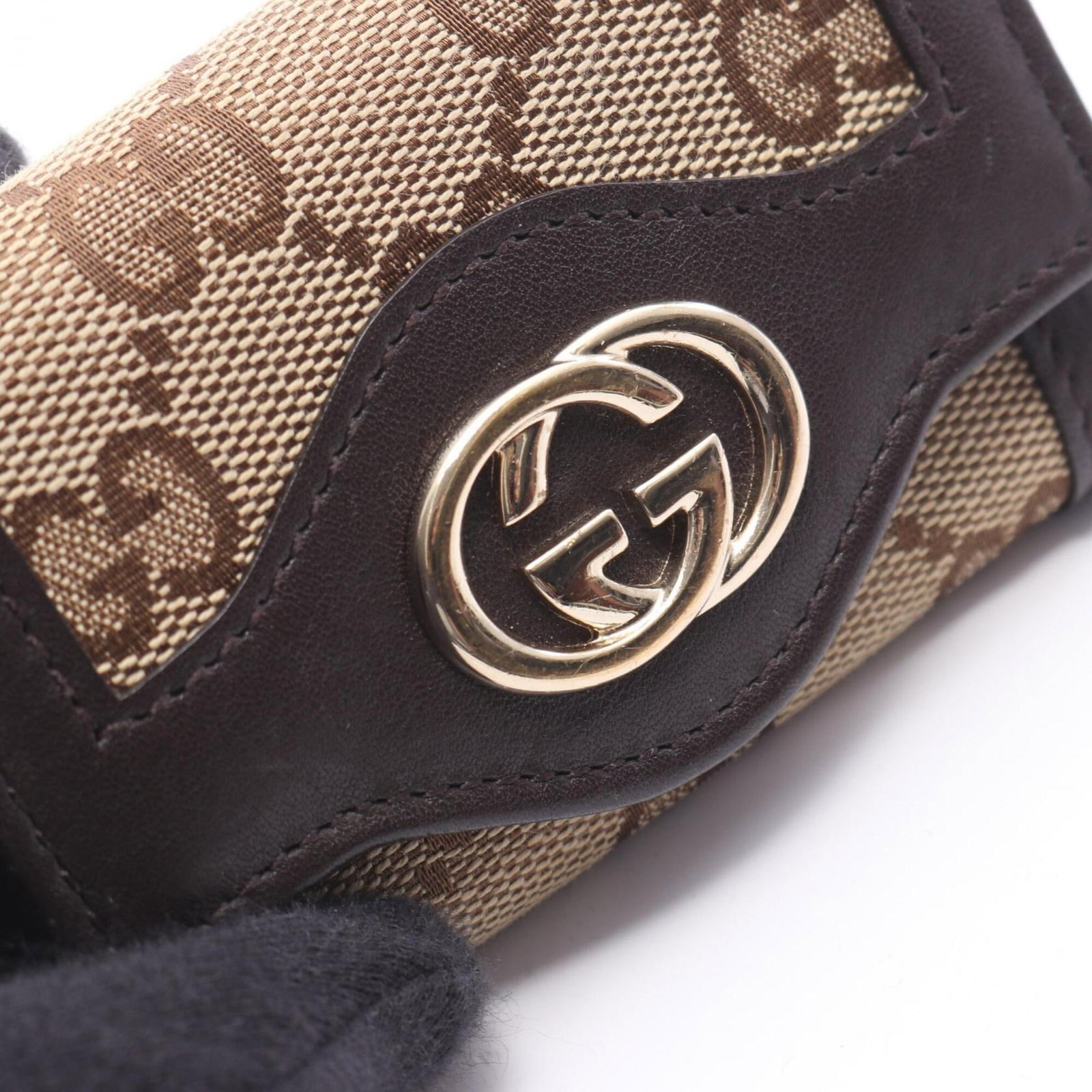 Gucci Keycase Canvas Leather - 9