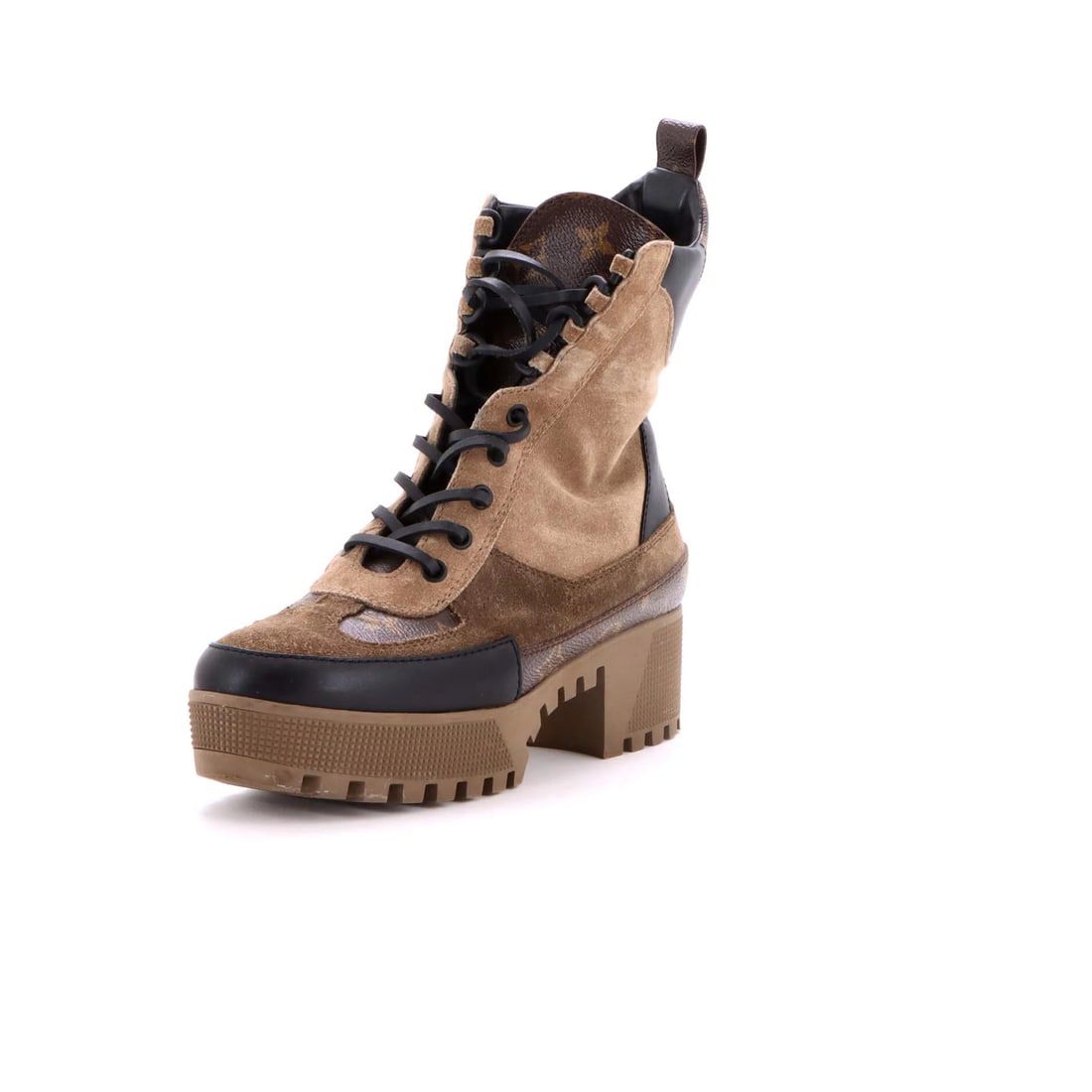 Women's Desert Boots Leather with Suede by Laureate Platform (1 of 6)
