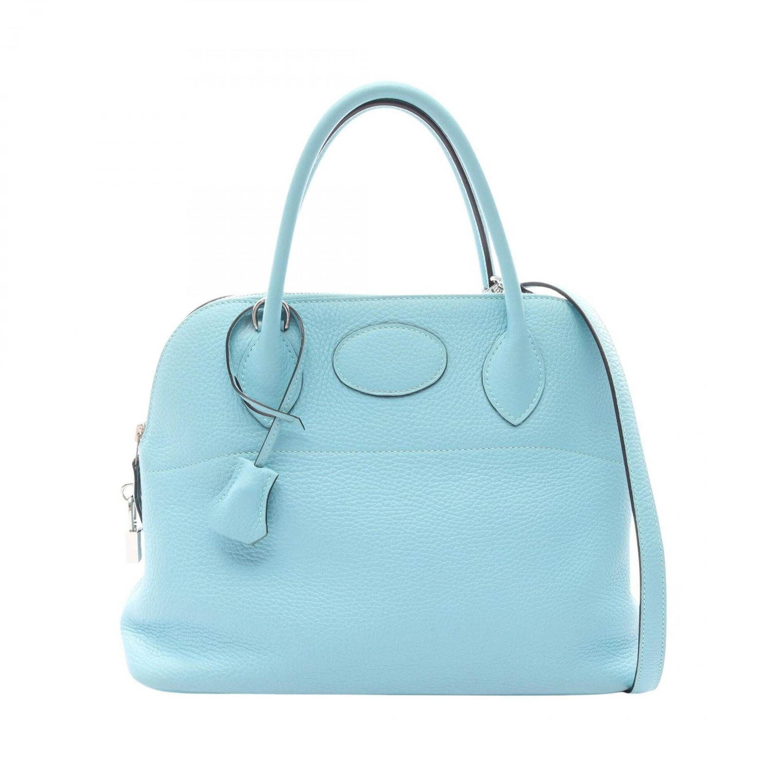 Hermes Handbag Taurillon Leather Clemence: Hermes Handbag Taurillon Leather Clemence Taurillon clemence leather gives this Herm?s handbag its distinctive softness and suppleness, while the silver hardware adds a touch of understated elegance. 