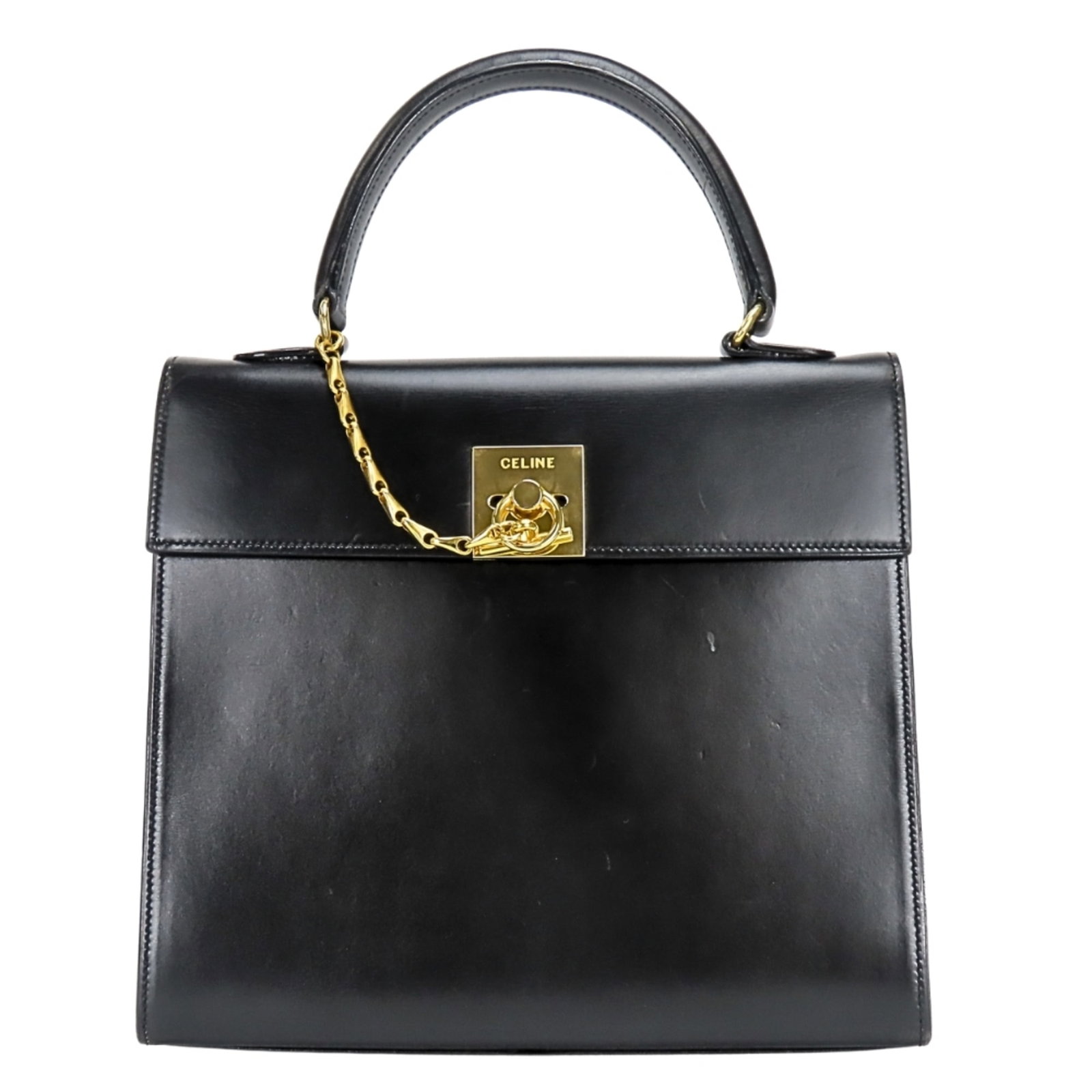 Handbag Celine Leather - 2
