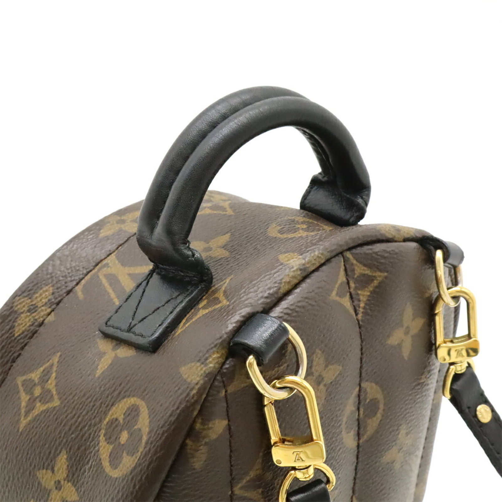 Leather Monogram Louis Vuitton Backpack - 5