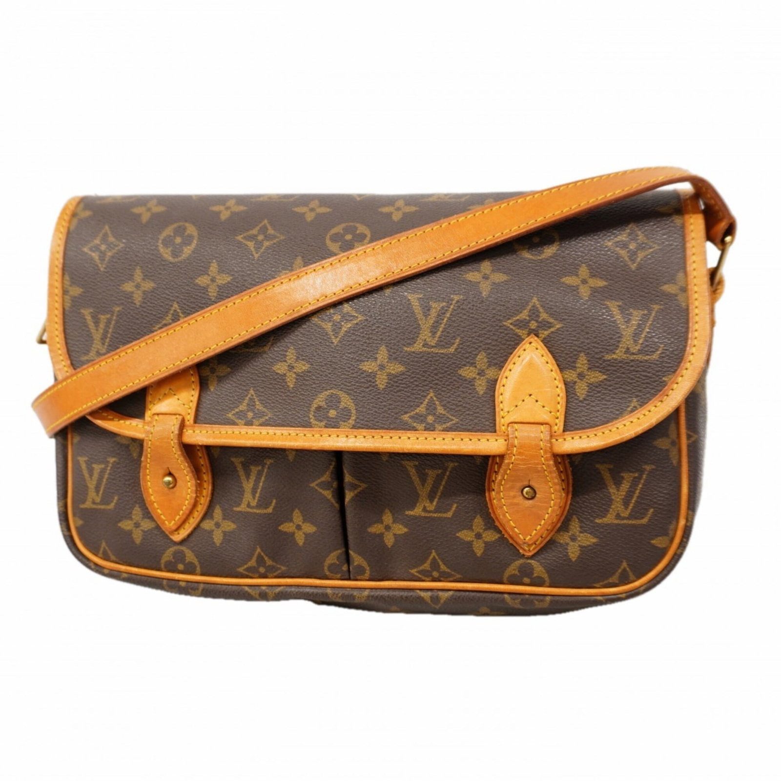 Shoulder bag from Louis Vuitton: Shoulder bag from Louis Vuitton Brown Louis Vuitton shoulder bag with classic design and signature monogram pattern, measuring 18cm x 28cm x 8cm. The timeless style and iconic branding make it a