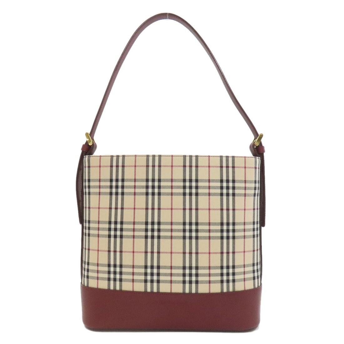 Burberry Check One Belt Nova Check Shoulder Bag Canvas: Burberry Check One Belt Nova Check Shoulder Bag Canvas Item Specifics: Brand: BURBERRY Style: Shoulder Bag Color: beige Type: Shoulder Bag Exterior Color: beige Exterior Material: Canvas Product