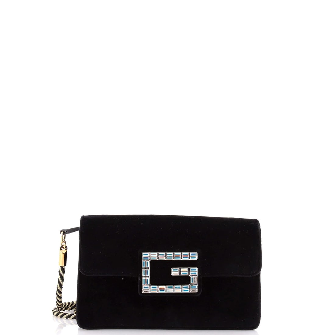 Gucci velvet crystals small bag shoulder broadway with: Gucci velvet crystals small bag shoulder broadway with Crystal-embellished velvet gives this small shoulder bag from Gucci its luxurious touch. With a broad silhouette and adjustable strap, it's desig