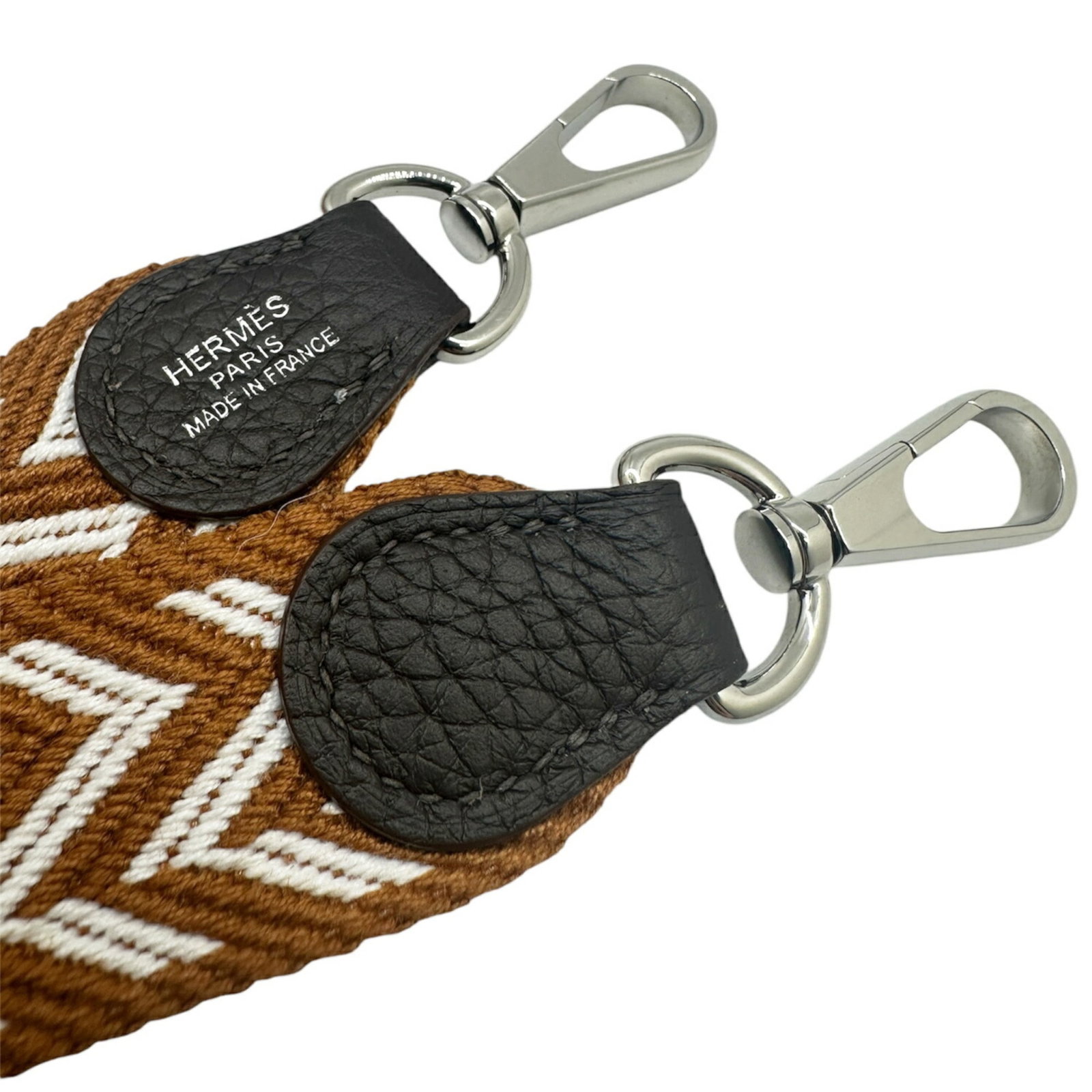 Hermes Leather Strap Canvas - 5