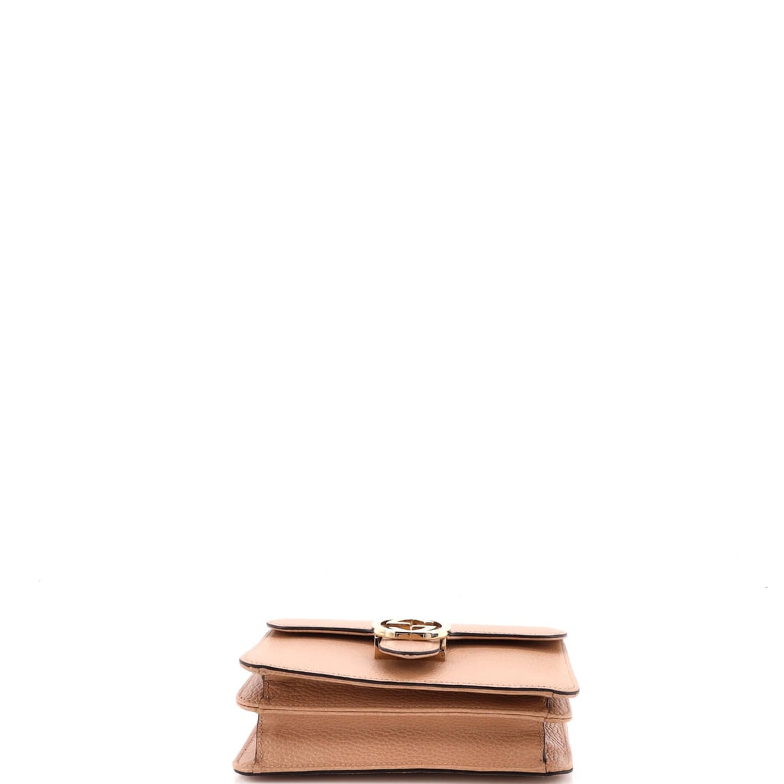 Small leather bag interlocking shoulder Gucci - 4