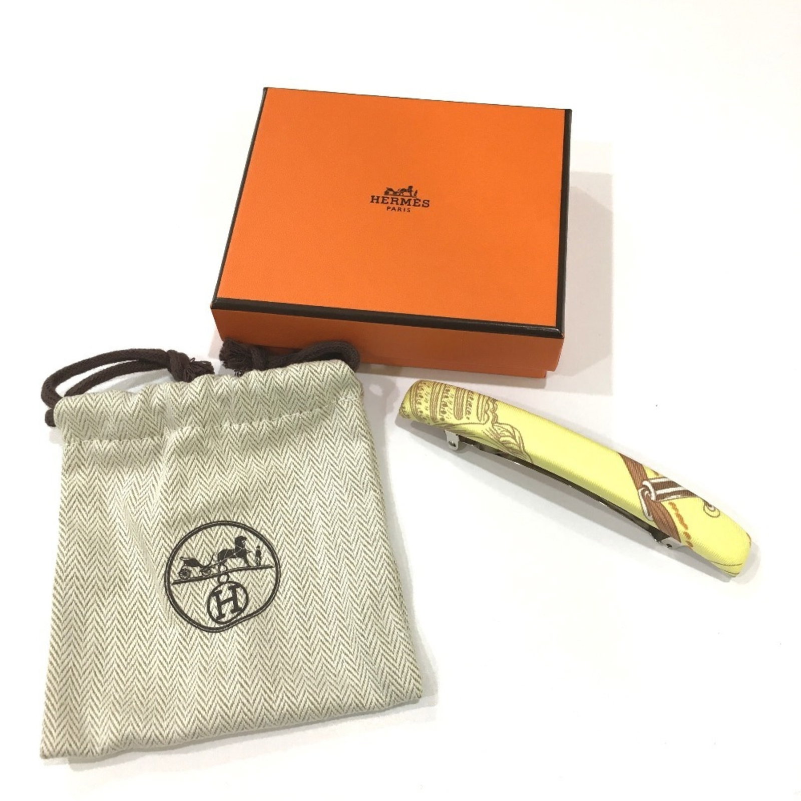 Hermes barrette silk - 7