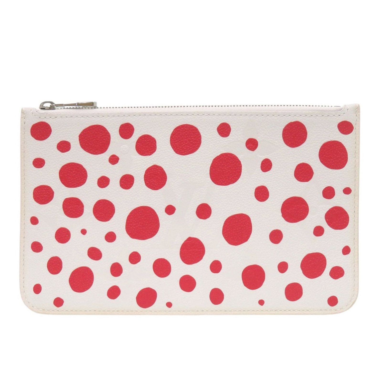 Leather Pouch Louis Vuitton: Leather Pouch Louis Vuitton Red leather pouch from Louis Vuitton, featuring a classic design with clean lines and a compact size. Made from high-quality leather, the pouch measures 15cm x 24.5cm / 5.9