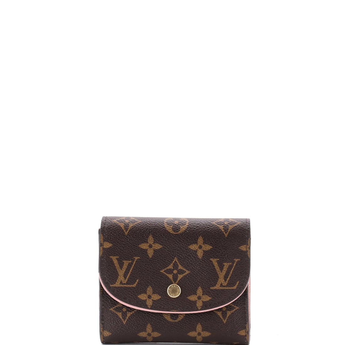 Ariane Wallet Monogram Canvas Louis Vuitton: Ariane Wallet Monogram Canvas Louis Vuitton Brown Monogram Canvas Louis Vuitton Ariane Wallet with Leather Interior and Gold Hardware, featuring a unique combination of canvas coated exterior and