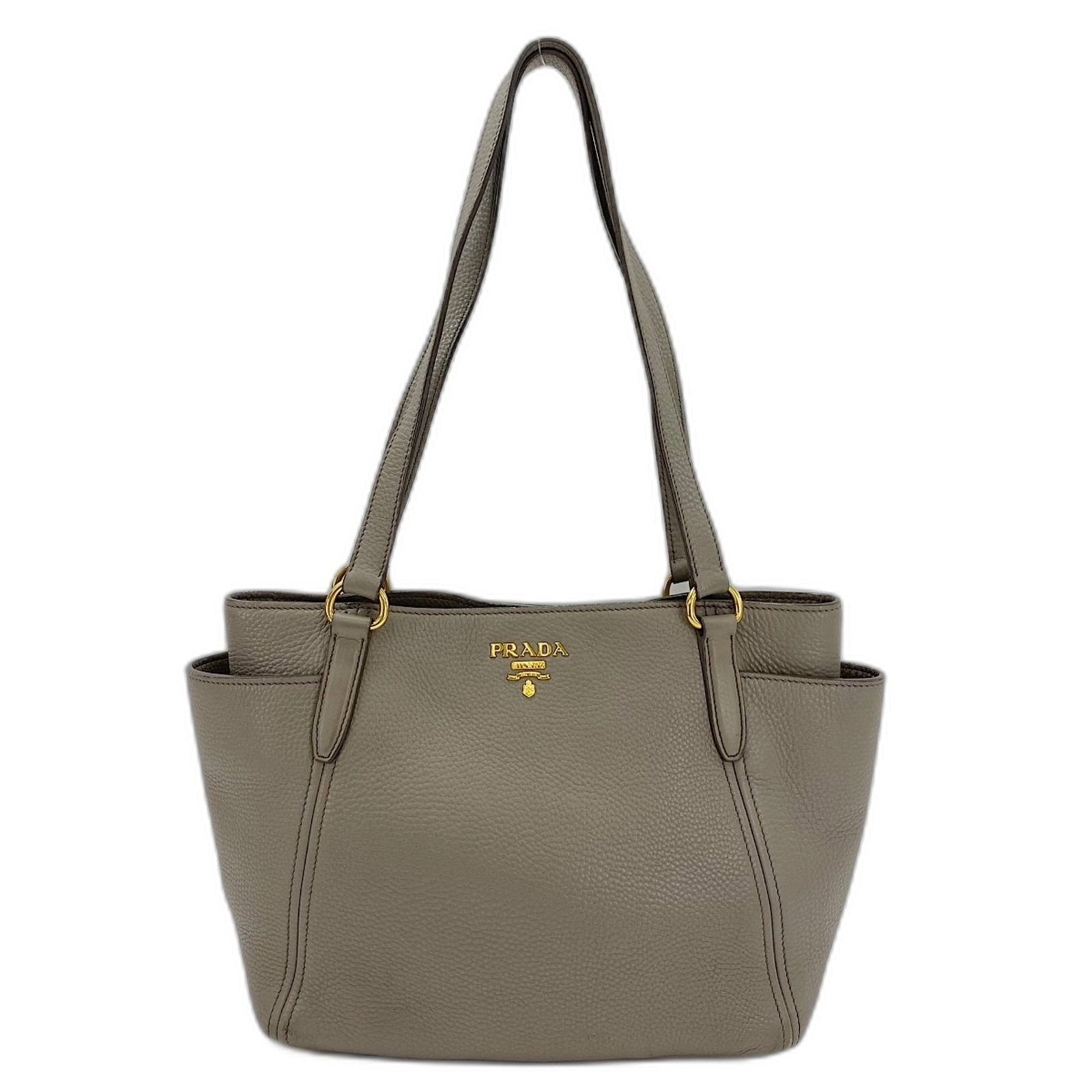 Tote bag leather: Tote bag leather Gray leather tote bag with dimensions 24cm x 29cm x 14cm. Made from high-quality leather, this stylish bag features a sleek and sophisticated design. Perfect for everyday use. Item