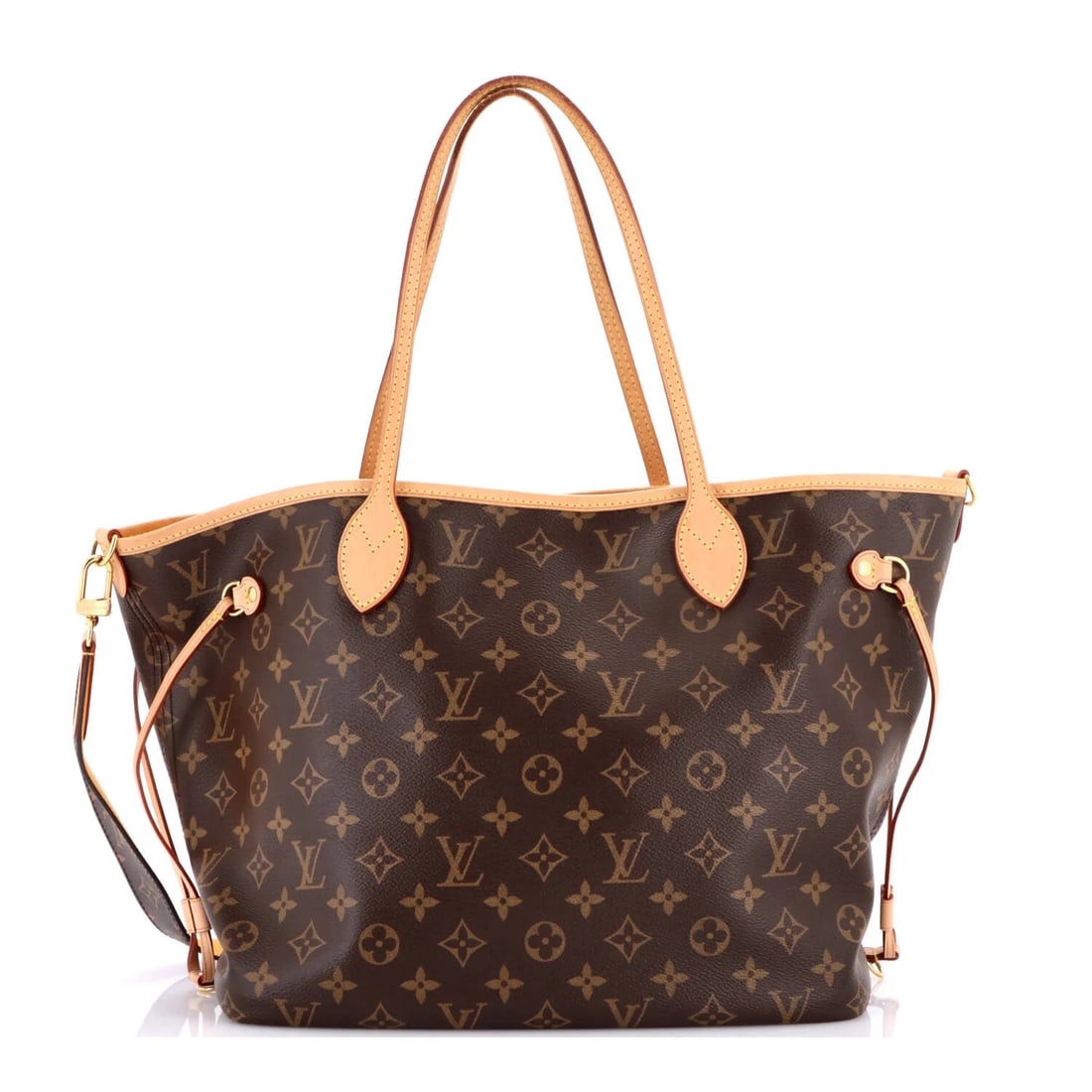 Louis Vuitton neverfull mm bandouliere monogram canvas textile inside out: Louis Vuitton neverfull mm bandouliere monogram canvas textile inside out Brown Louis Vuitton Neverfull MM Bandouliere Monogram Canvas Textile Inside Out Tote in Great Condition. This canvas coated to