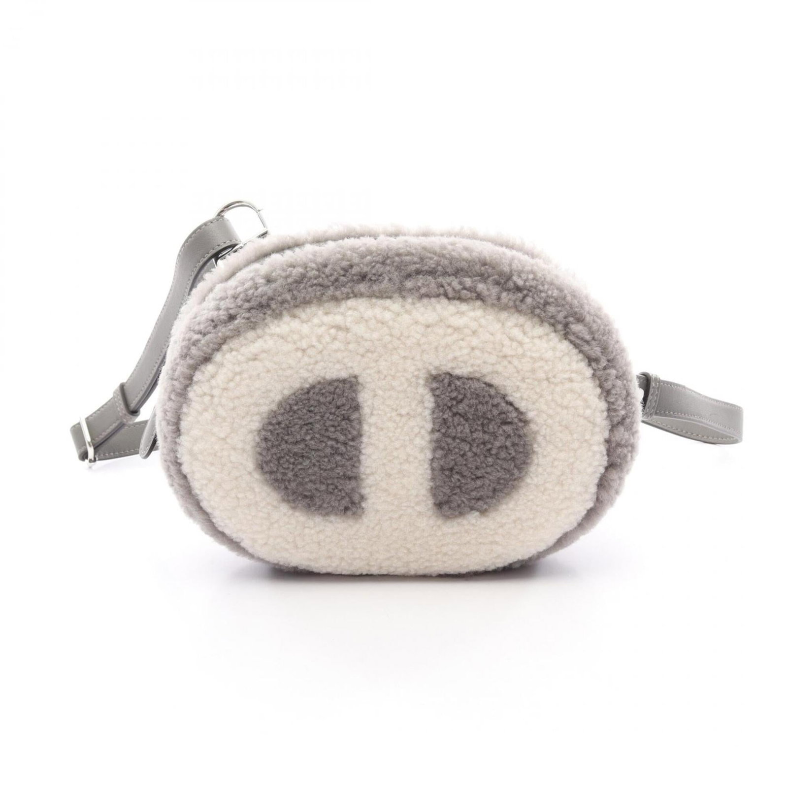 Swift leather handbag fanny pack Hermes: Swift leather handbag fanny pack Hermes Swift leather fanny pack from Hermes features ecru, gray, and ivory mouton Swift leather construction. Made with high-quality materials, this handbag measures