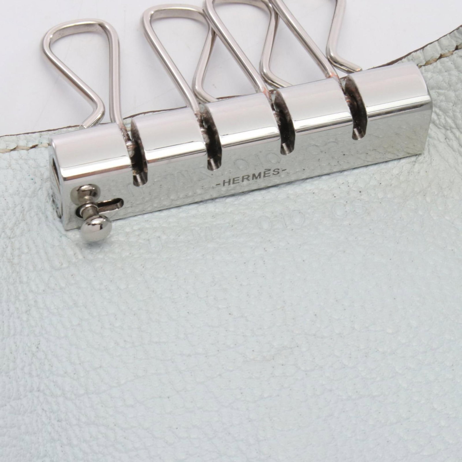 Chevre Leather Keycase By Hermes - 5