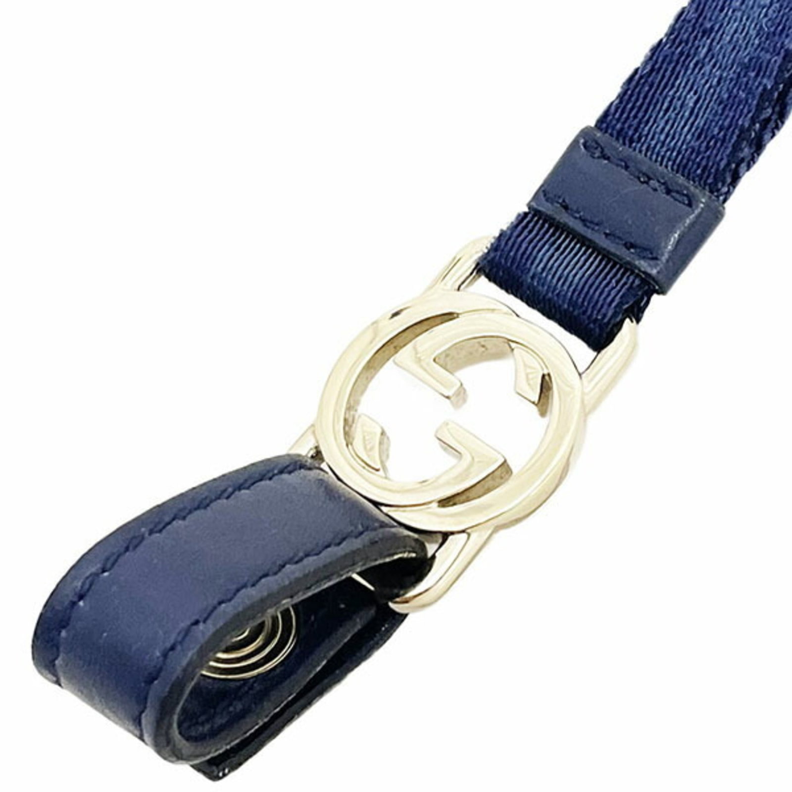 Canvas Leather strap Gucci - 3
