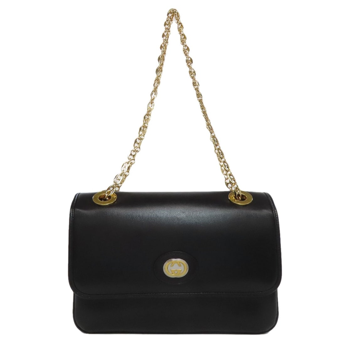 Gucci 576421 Chainshoulder Shoulder Bag Calf: Gucci 576421 Chainshoulder Shoulder Bag Calf The Gucci 576421 Chainshoulder Shoulder Bag boasts a sleek black calf exterior, making it a stylish and sophisticated accessory. This shoulder bag
