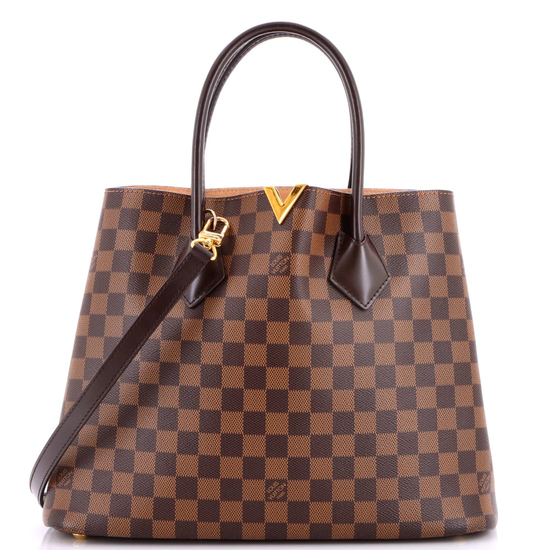 Damier Handbag Vuitton Kensington Louis (1 of 8)