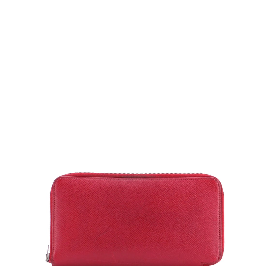 Zip around wallet silk in long Epsom azap Hermes: Zip around wallet silk in long Epsom azap Hermes Burgundy silk-in Epsom Azap Zip Around Wallet from Hermes, featuring a long design with leather exterior and pink silk interior. Made in 2010, this wal