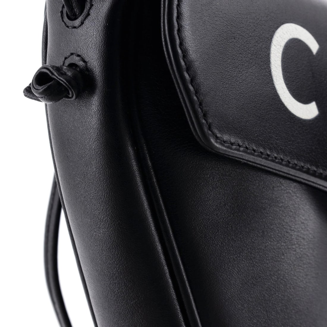 Small leather bag triangle Celine - 6