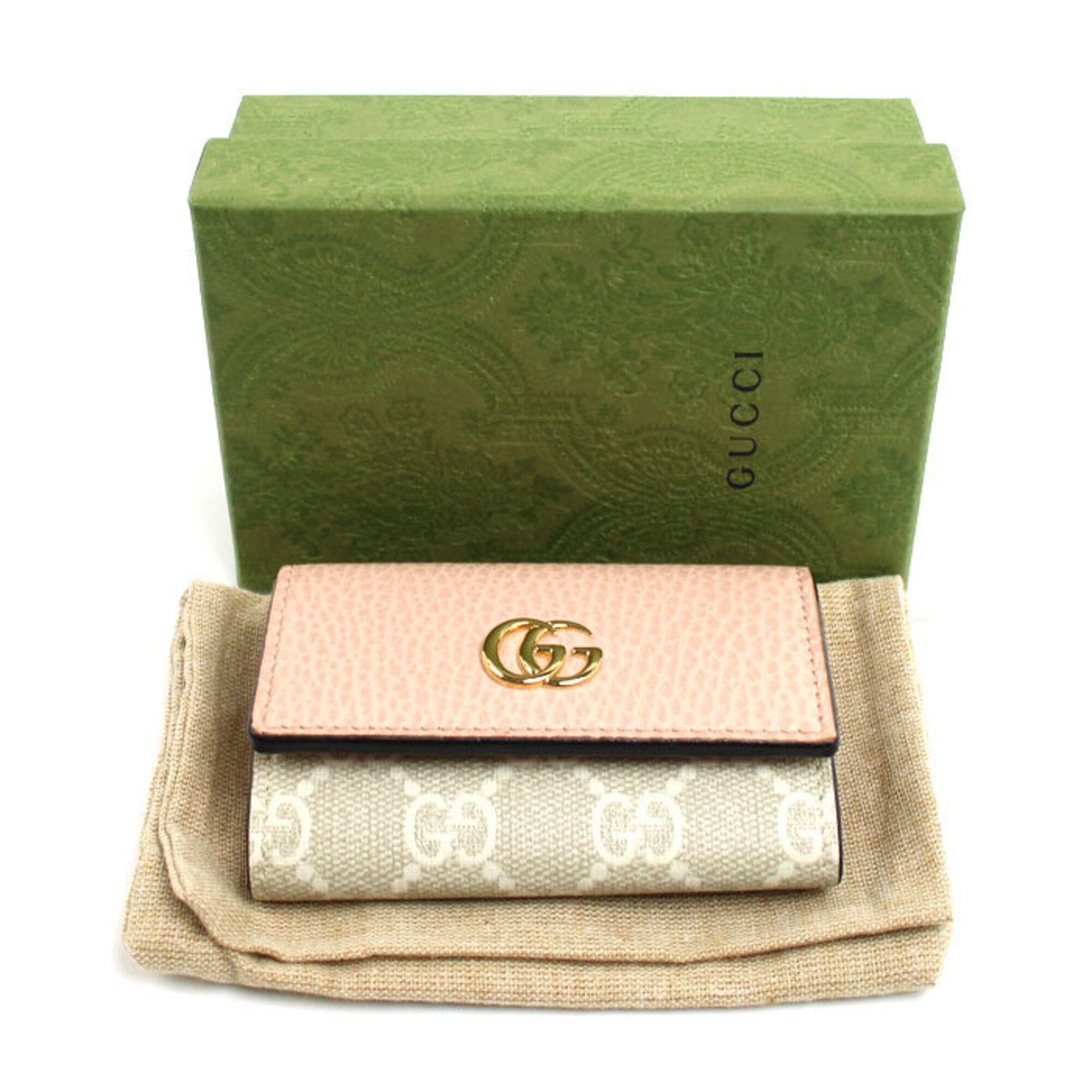 Gucci leather supreme keycase - 7