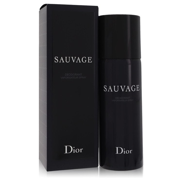 Sauvage by Christian Dior Deodorant Spray 5 oz: Sauvage by Christian Dior Deodorant Spray 5 oz Sauvage by Christian Dior Deodorant Spray 5 oz unleashes your inner savage with its fresh, ferocious fragrance inspired by the wild open spaces of feral