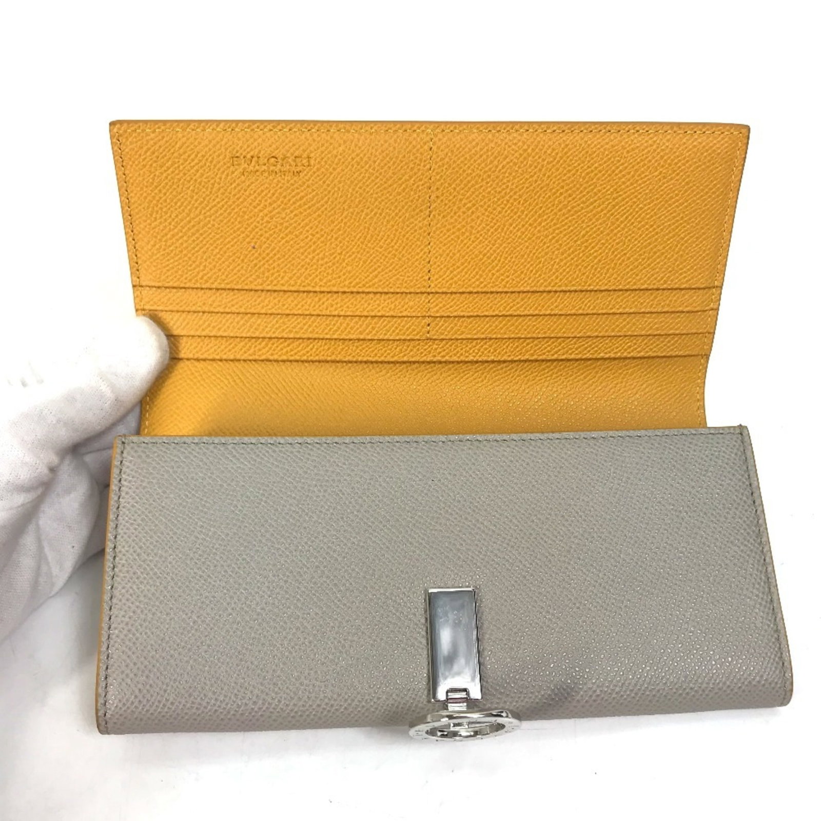 Long Bi fold Wallet Leather - 12