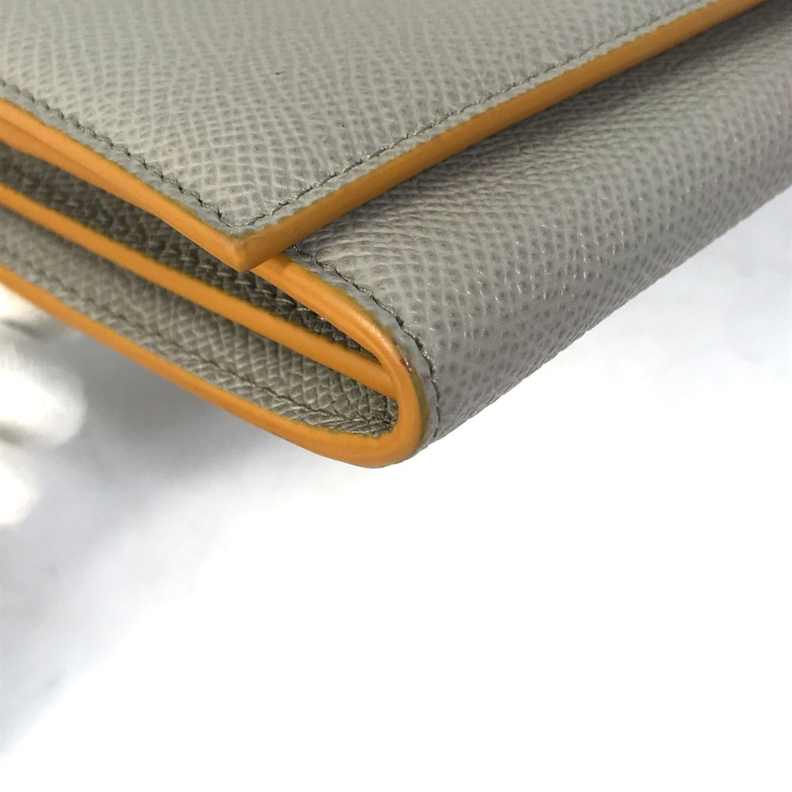 Long Bi fold Wallet Leather - 7