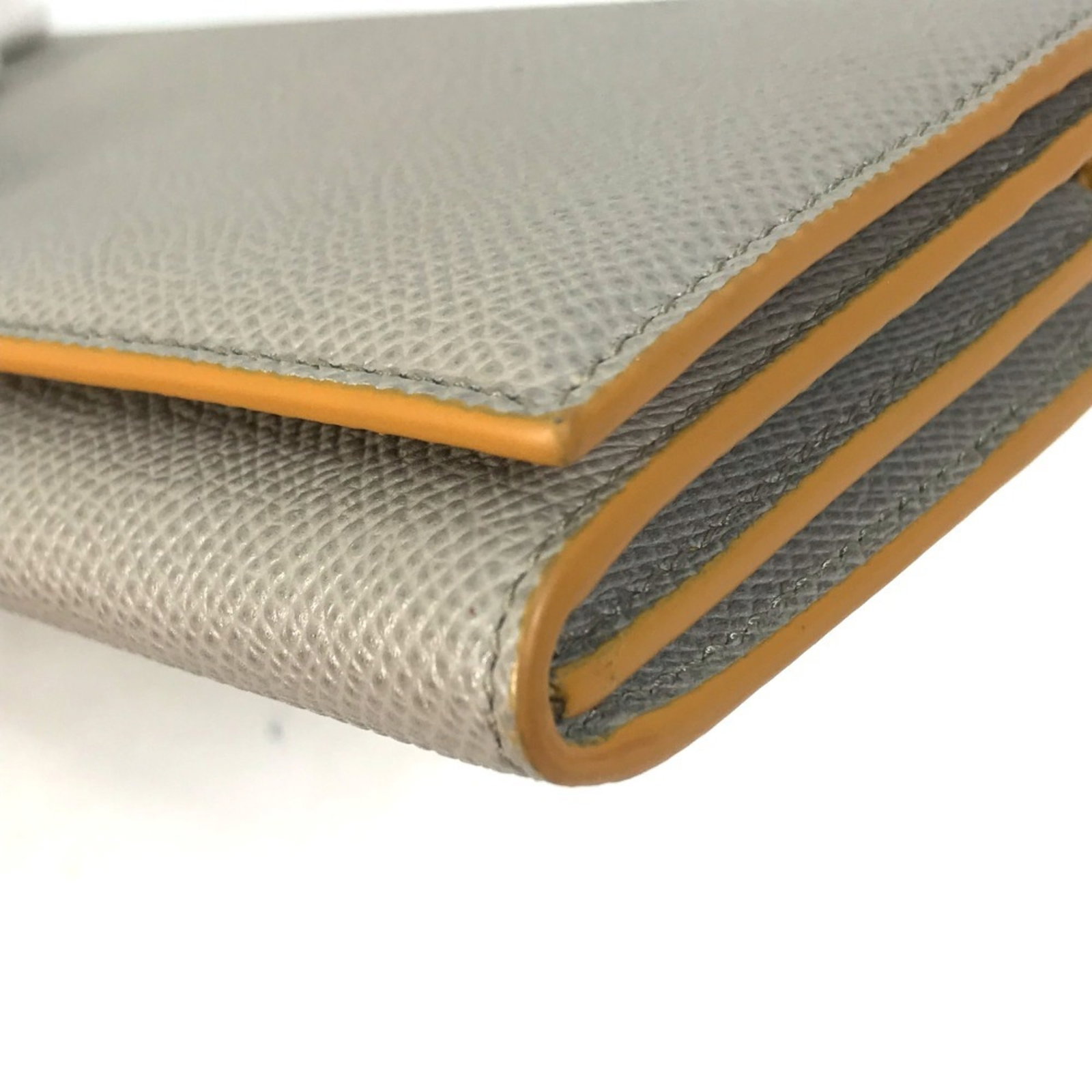 Long Bi fold Wallet Leather - 8