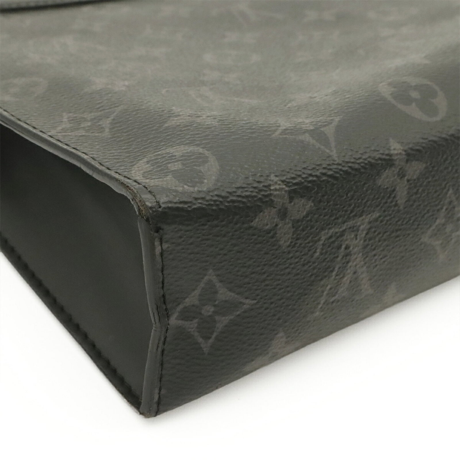 Monogram Eclipse Louis Vuitton Clutch Bag - 4