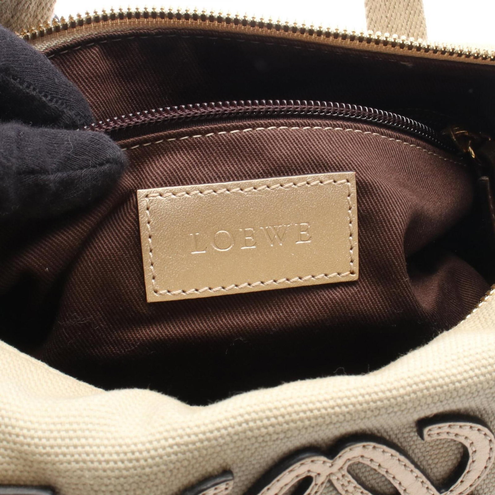 Canvas Handbag Loewe - 4
