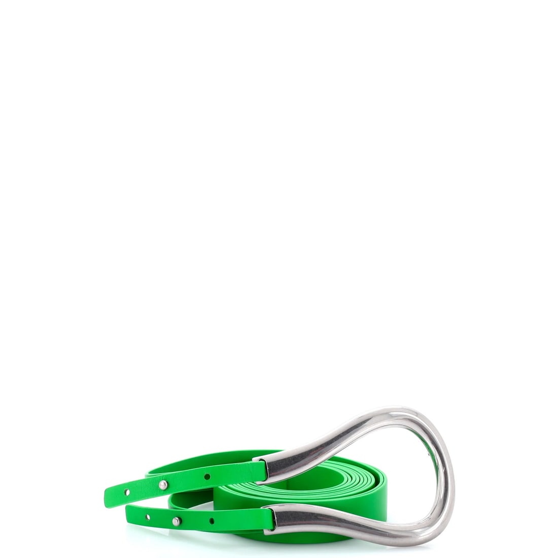 Buckle Leather Wide Strap Horsebit Double Belt Bottega Veneta: Buckle Leather Wide Strap Horsebit Double Belt Bottega Veneta Wide leather strap and double buckle design, featuring a signature horsebit detail. Made from high-quality green leather with silver hardw