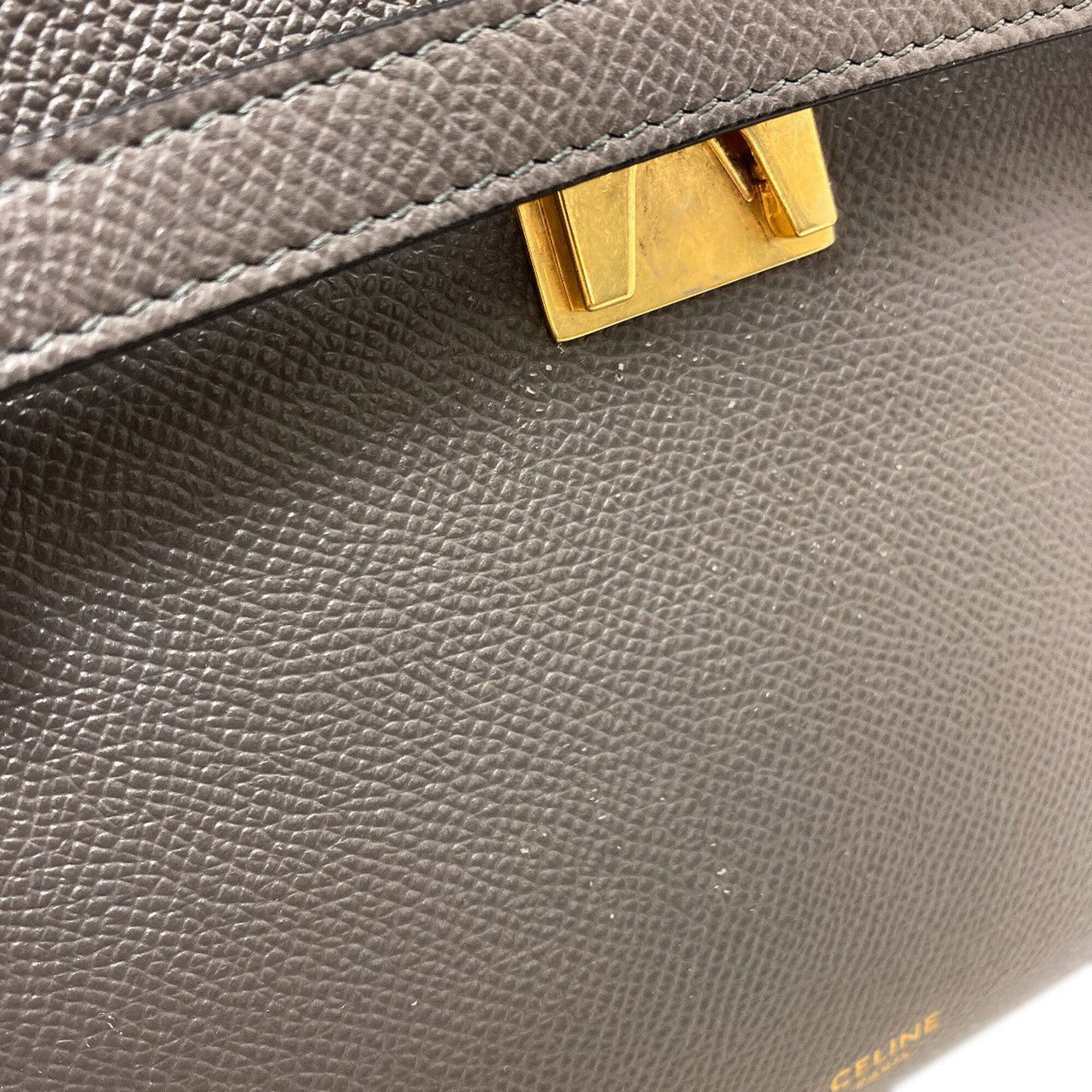 Handbag Celine Leather - 10