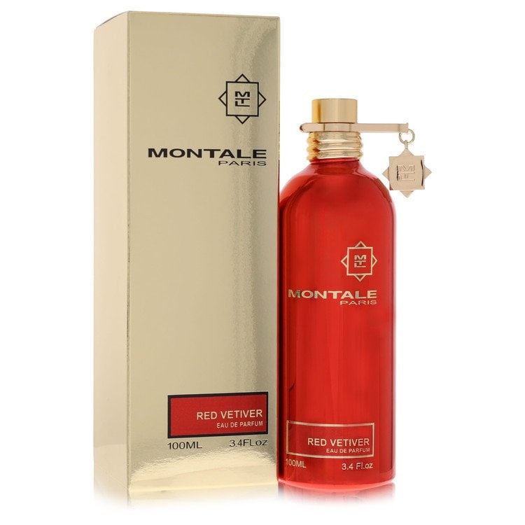 Montale Red Vetiver by Montale Eau De Parfum Spray 3.4 oz: Montale Red Vetiver by Montale Eau De Parfum Spray 3.4 oz Montale Red Vetiver by Montale Eau De Parfum Spray offers a classic blend of woody and spicy accords, featuring the dry scent of vetiver with 