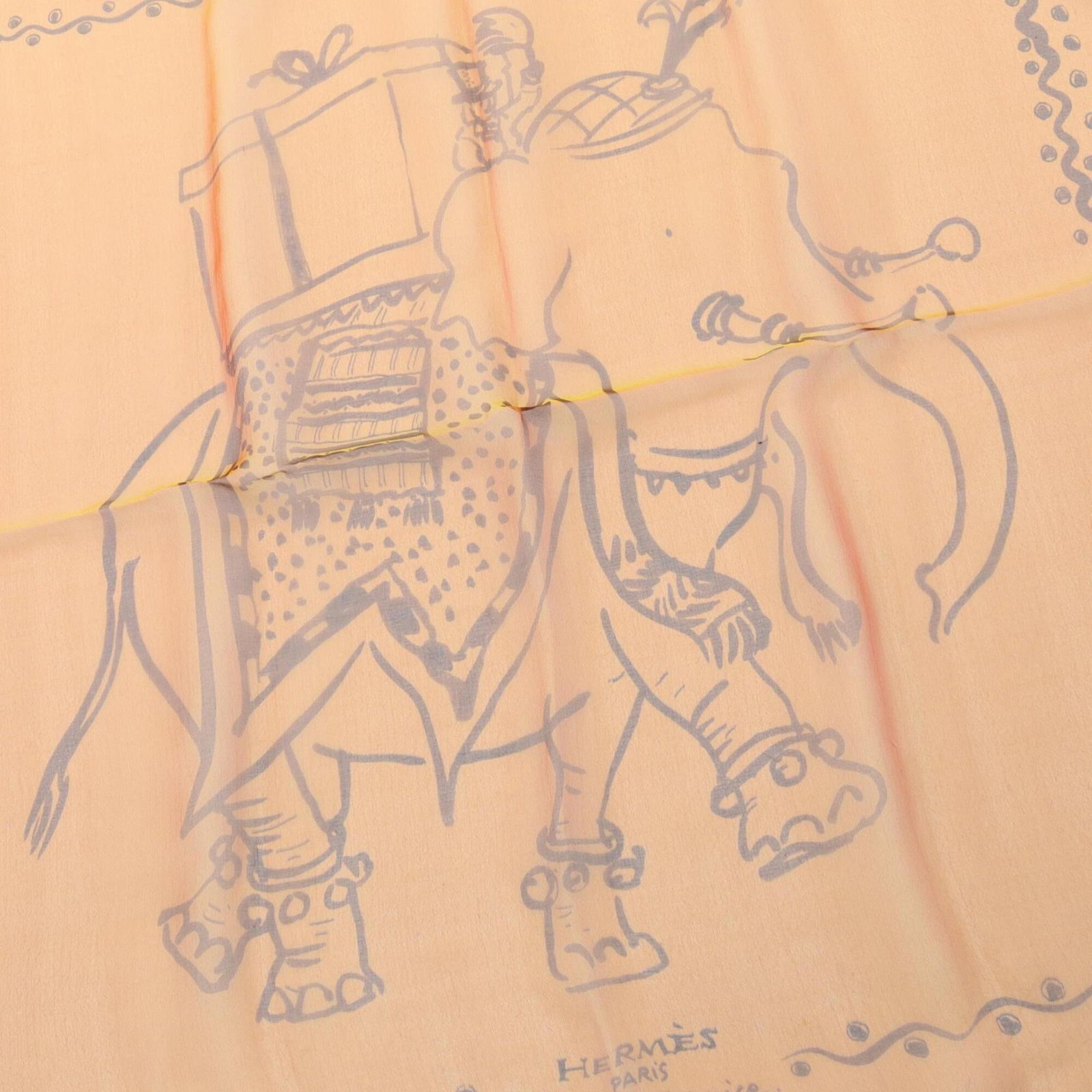 Hermes Silk Scarf - 6