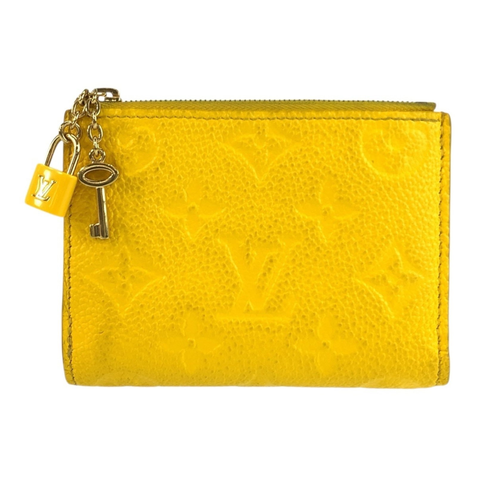 Louis Vuitton Coin Purse Coin Case Leather: Louis Vuitton Coin Purse Coin Case Leather Yellow Leather Louis Vuitton Coin Purse Coin Case from France. Made from high-quality leather, this classic coin purse measures 8cm x 11.5cm x 2cm and