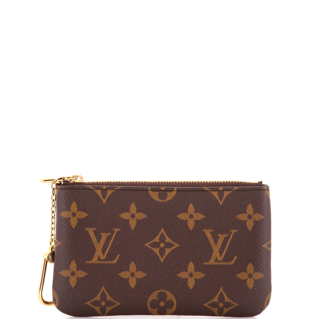 Key pouch small monogram canvas by Louis Vuitton: Key pouch small monogram canvas by Louis Vuitton Small Louis Vuitton Monogram Canvas Key Pouch in Brown, featuring the iconic brand's signature style and classic design. Made from high-quality canvas